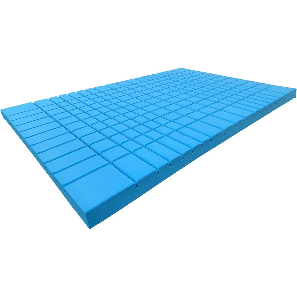 قطعة علوية من إسفنج الذاكرة الفيسكو مقاس 3 بوصات مع رائحة زهر البرتقال ودعم تحديد الوجه للتبريد للمرتبة #6