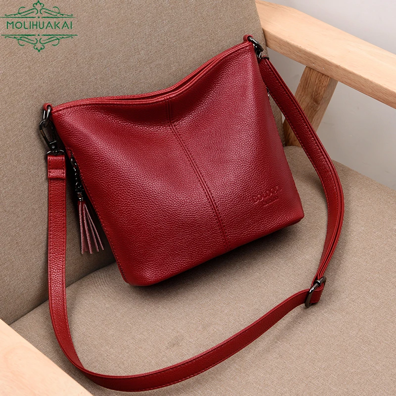 Soft Leather Hand Crossbody Bags for Women 2022 New Luxury Handbags Women Casual Shoulder Bag Designer Tote Bag bolsa feminina