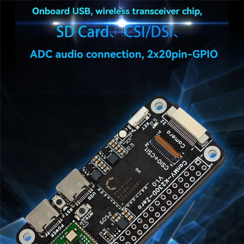 

Лучшие предложения LCPI Canmv-K230D Zero Плата разработки AI RISC-V Материнская плата Искусственный интеллект Плата быстрого разработки AI