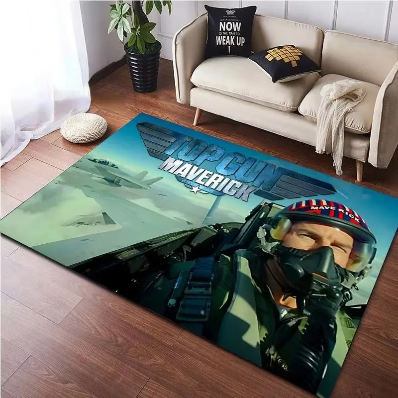 Air Force Fighter Jet Entrance Doormat Anti Slip Door Mat Kitchen Mat Living Room Mat Front Door Mat Flannel OutdoorFloor Mat