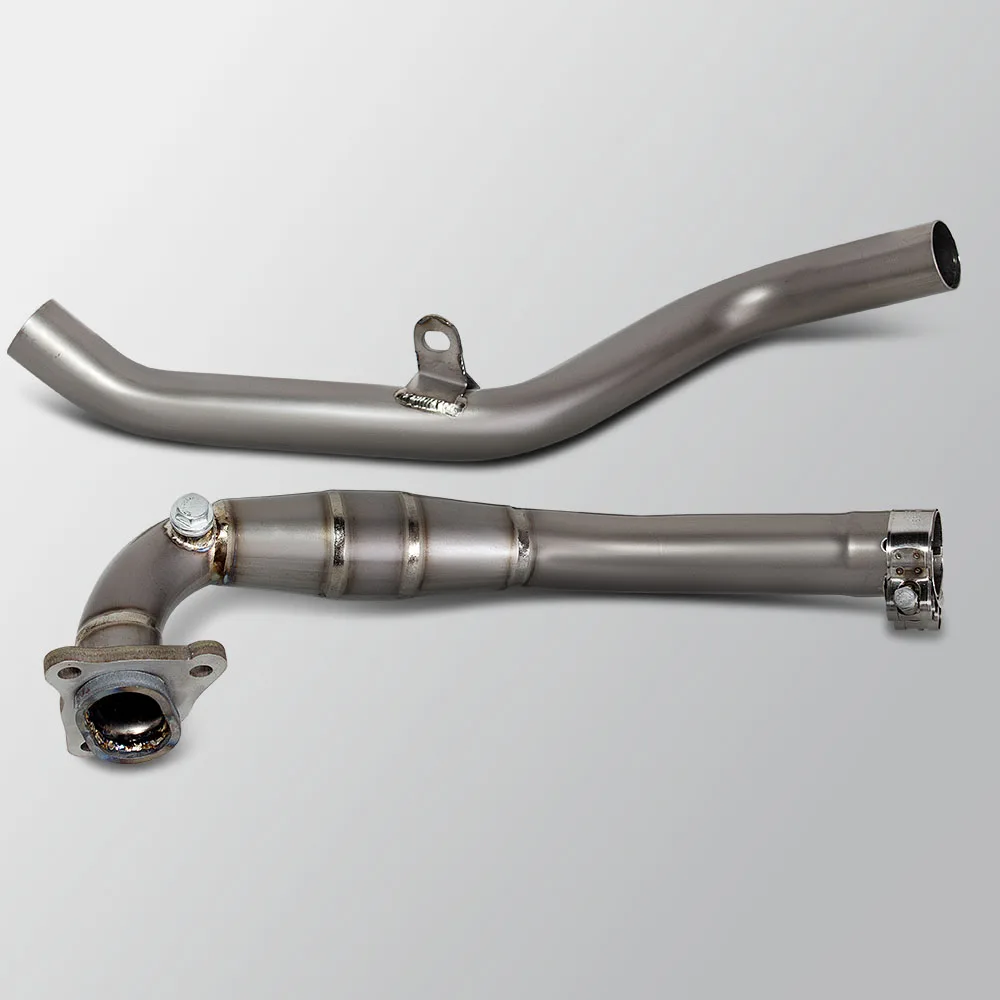 

Комплект выхлопной системы для мотоцикла: коллектор и соединительная труба для скутера, совместимые с оригинальным глушителем Honda ADV750, FORZA750, NSS750 2017-2024