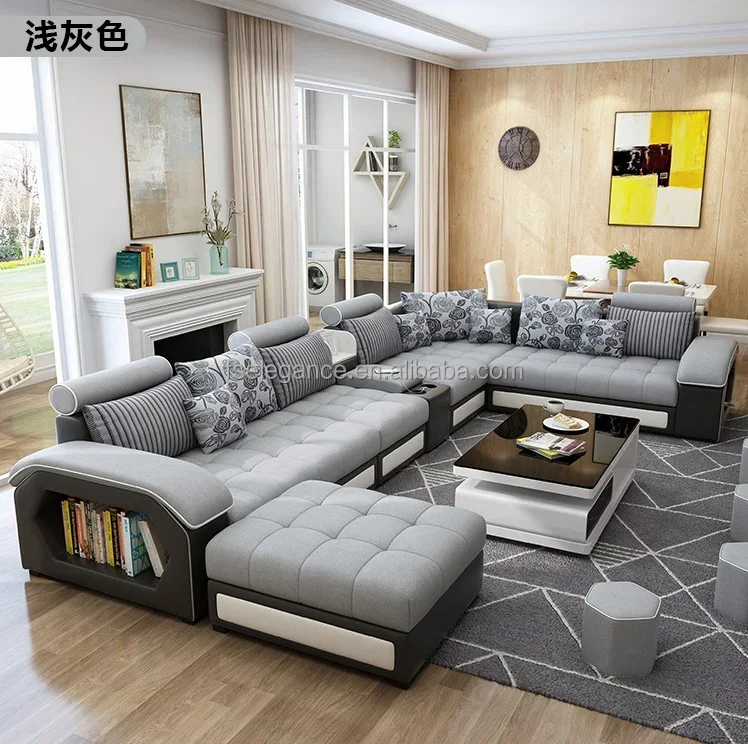 2026 Foshan manufacturer custom luxury furniture leather sofa seats divan rexin living room sofa luxury sofa set
