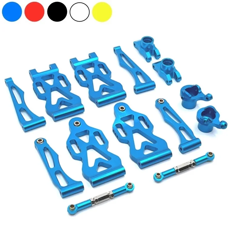 

Metal Upgrade Parts Kit Front and Rear Arm Steering Cup for SCY 16101 16102 16106 16201 JJRC Q130A Q130B Q141 Q117 1/16 RC Car