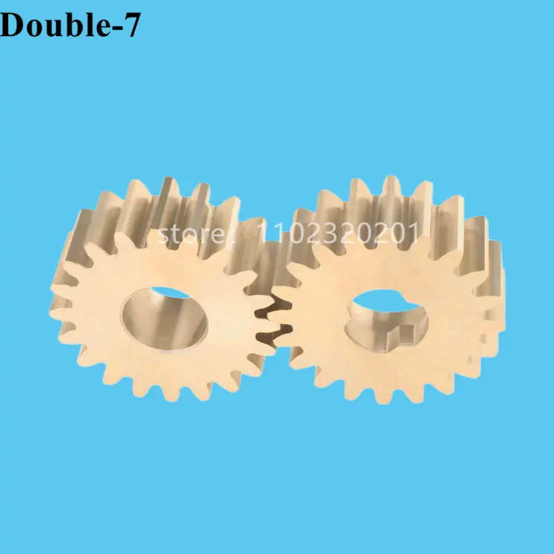 2pcs CNC lathe manufacturing ice cream machine air pump gear for ice cream machine attention to Size without pump