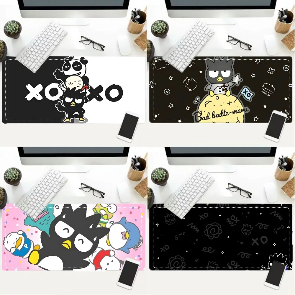 

Коврик для мыши Bad B-Badtz M-Maru, коврик для мыши, игровые аксессуары для ноутбука, коврик для мыши, большой настольный коврик, коврик для клавиатуры компьютера, геймера, ковер
