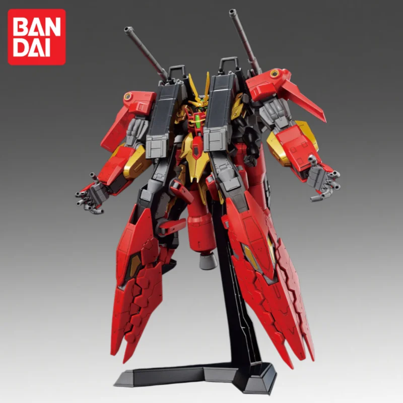 

In Stock Bandai Original Gundam Model Hg 1/144 Chimera Typhoon Gundam Action Figure Model Doll Brand New Boxed Anime Characters