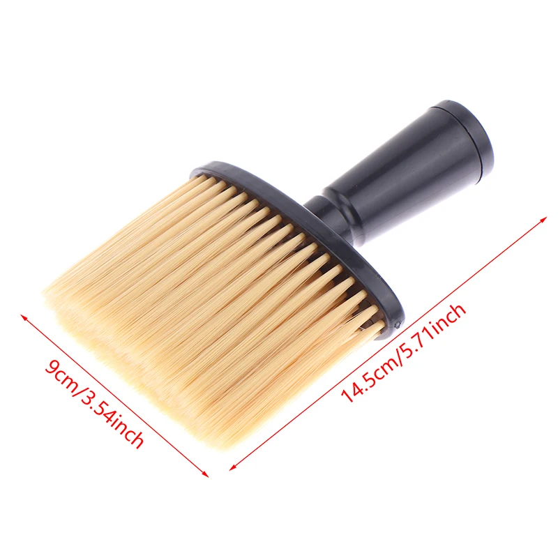 Brosse à cheveux douce pour salon de coiffure, plumeau pour le cou et le visage, livres de coupe de cheveux, outils de barbier