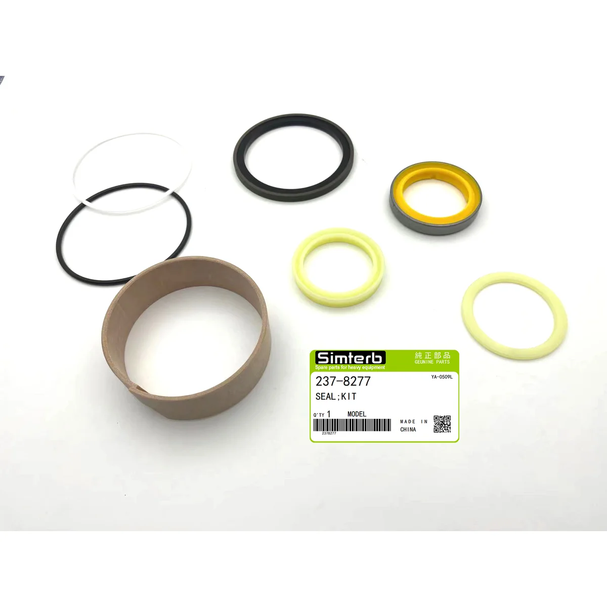 

Комплект уплотнений гидроцилиндра погрузчика 237-8277 2378277, запчасти для спецтехники CAT 237-8277