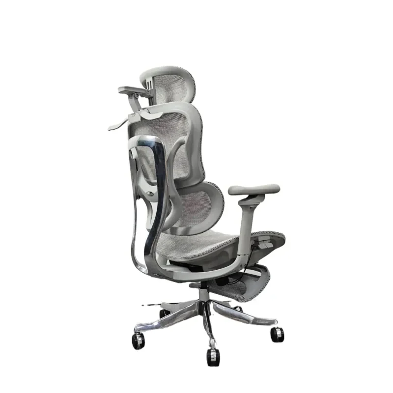Ergonomic Office Chair for Computer Work with Reclining Function Adjustable Height and Lumbar Support for Home and Gaming Use view 4