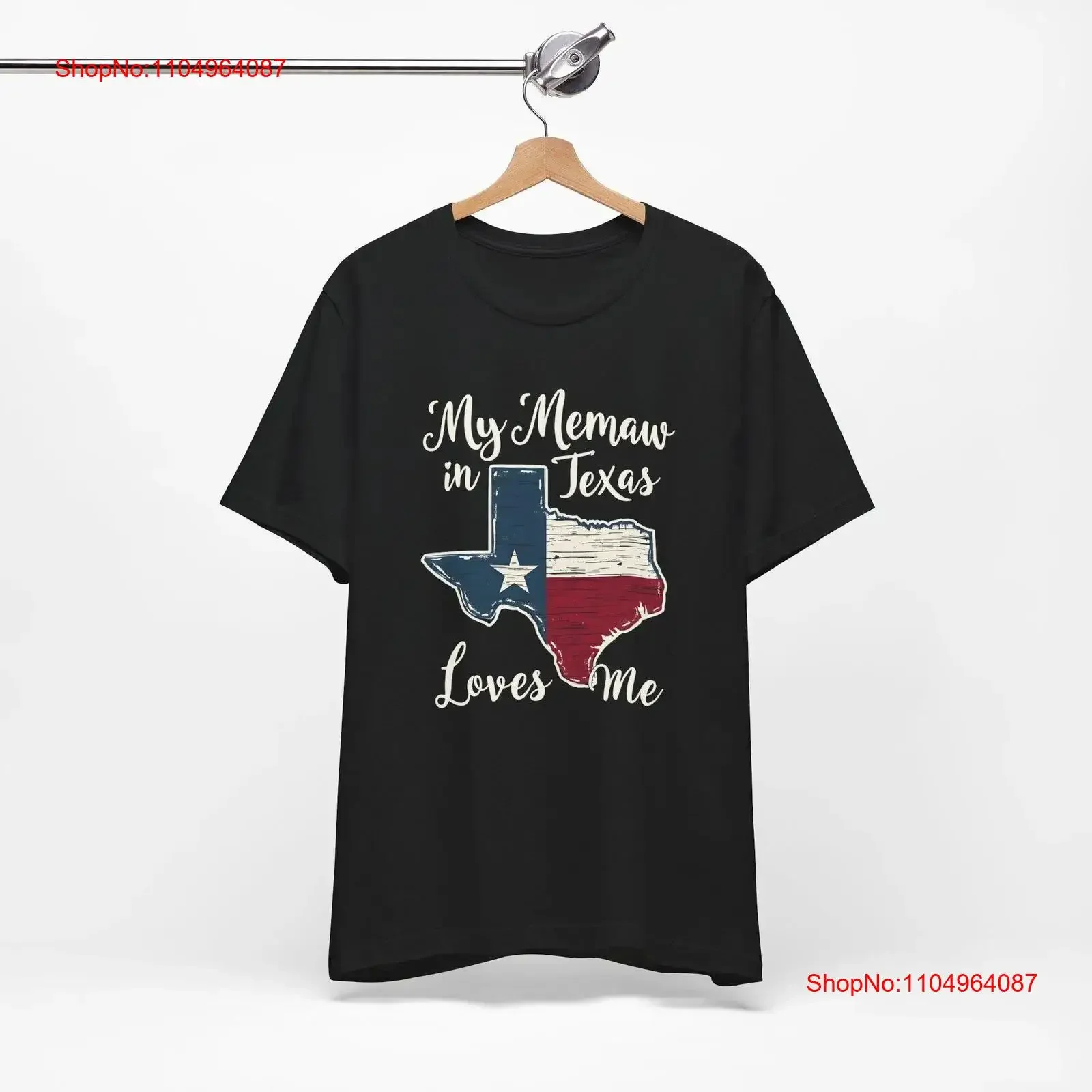 مضحك بلدي ميماو في تكساس يحبني تي شيرت الجدة ولاية المنزل مسقط رأس تكساس فخر الجدة خمر غسلها أوم #1