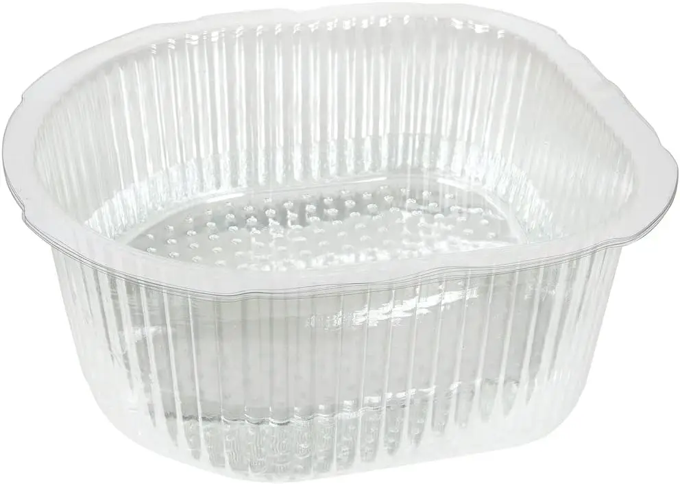 

Universal Pedi Bath Liners - 50% Thicker, Disposable Foot Tub Liners for Spa Basins, Clear, 100-Count