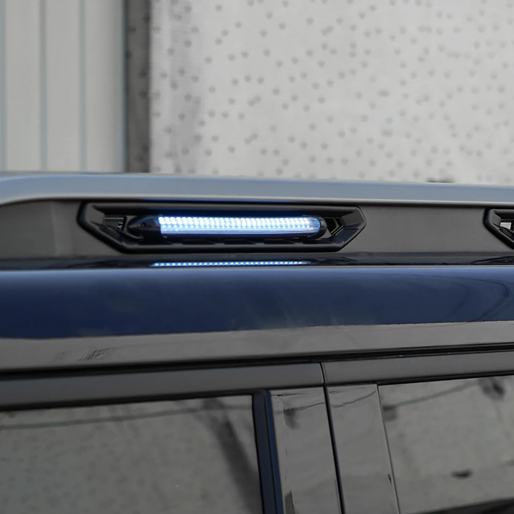 New High Quality For Chery Jetour Traveler Car Luggage Rack Patch With LED Light Exterior Accessories Stickers Decorating Decal