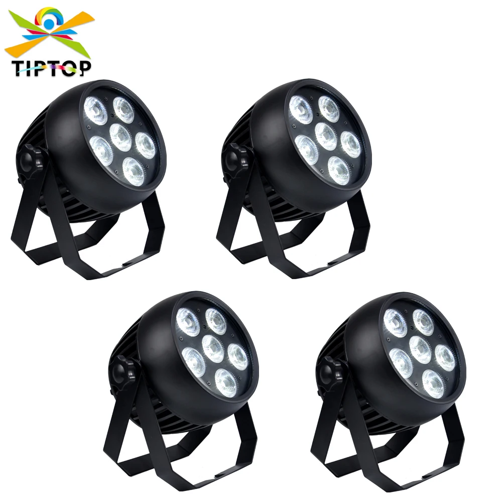 

DHL Freeshipping 4 X Led Outdoor Lighting DJ Uplighting IP55 Waterproof Battery Powered Led Par 6X18 Infrared Remote Control