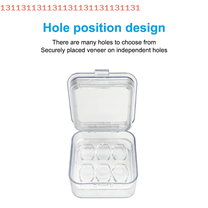 Boîte dentaire avec Film, boîte de placage de prothèses dentaires, boîte de rangement de prothèses dentaires, matériel de dentisterie, matériaux de laboratoire dentaire