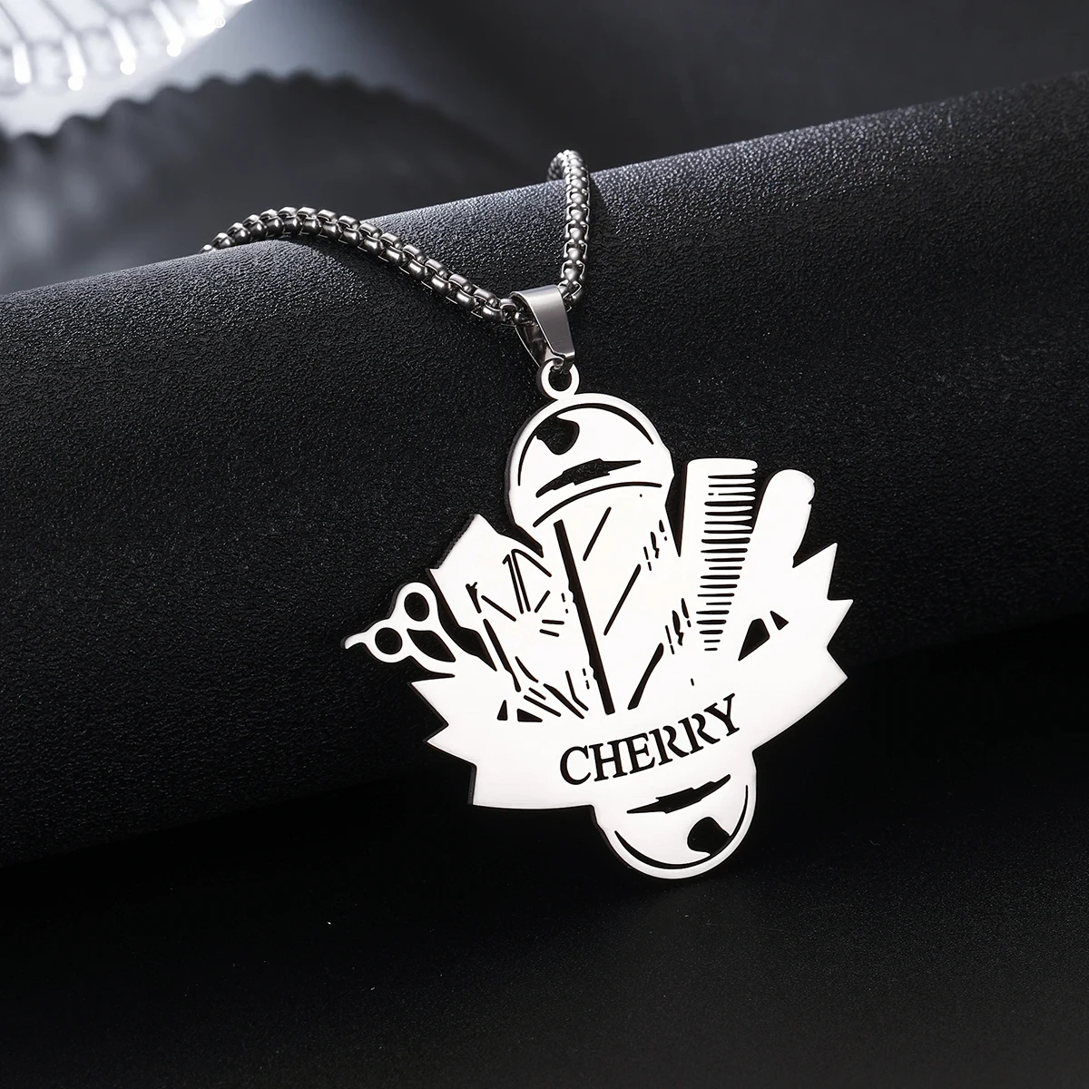 

Custom Name Necklace Personalized Silver Chain Stainless Steel Necklace For Women Man Customized Jewelry for Men Birthday Gift