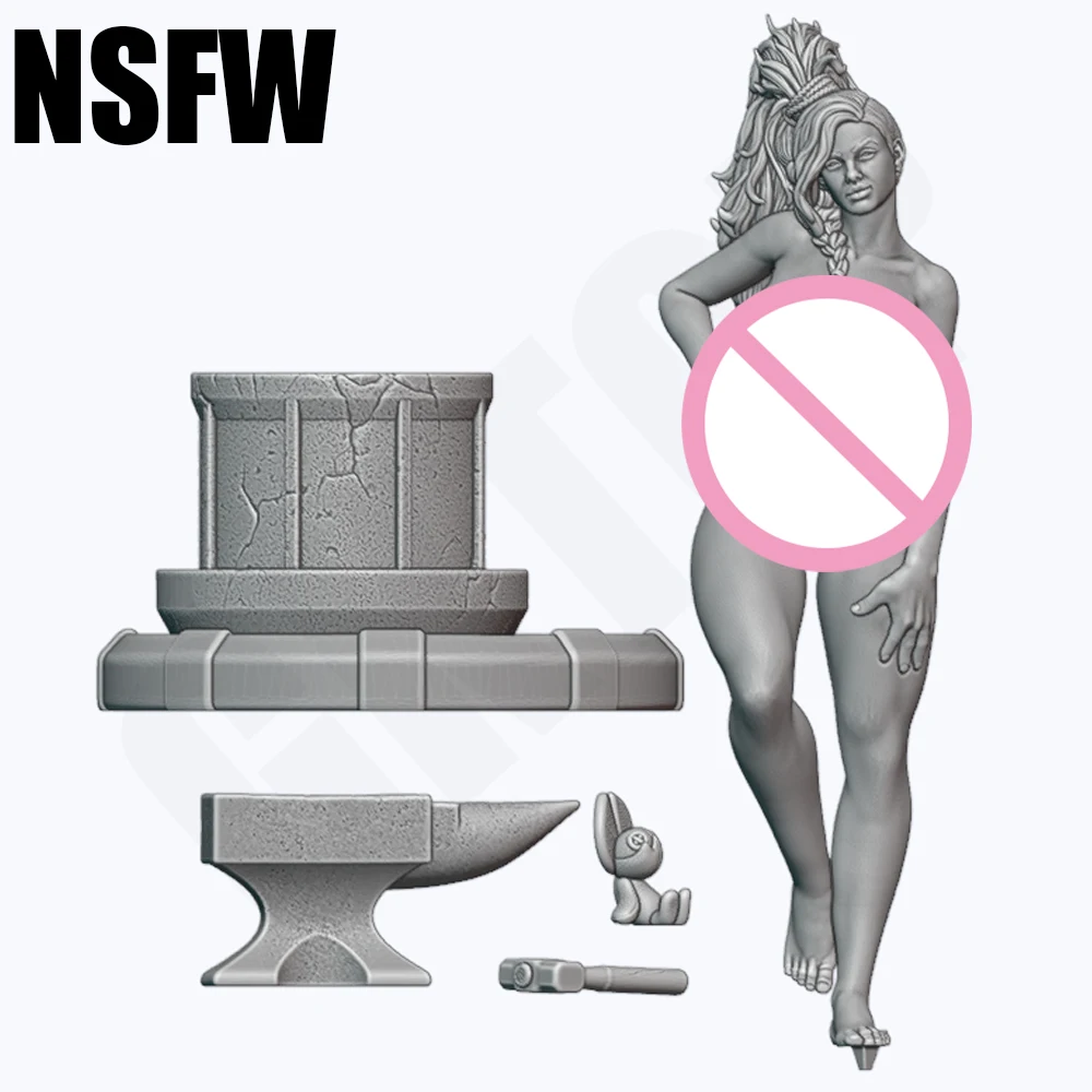 1:24 NSFW GemmaSexy Girl ثلاثية الأبعاد طباعة الراتنج مجموعات الالعاب Gk غير مصبوغ تمثال لتقوم بها بنفسك المفكك تمثال أنيمي دمية أرقام جمع نموذج