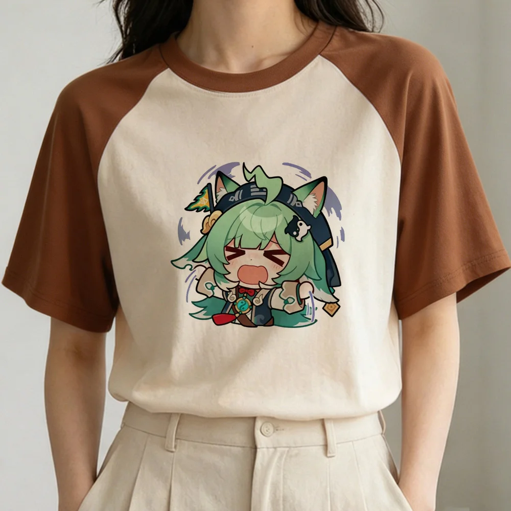 Honkai Star Rail t shirt women Psychedelic summer goth alternative  japanese top tees scene  cute clearance sales Retro 2000s