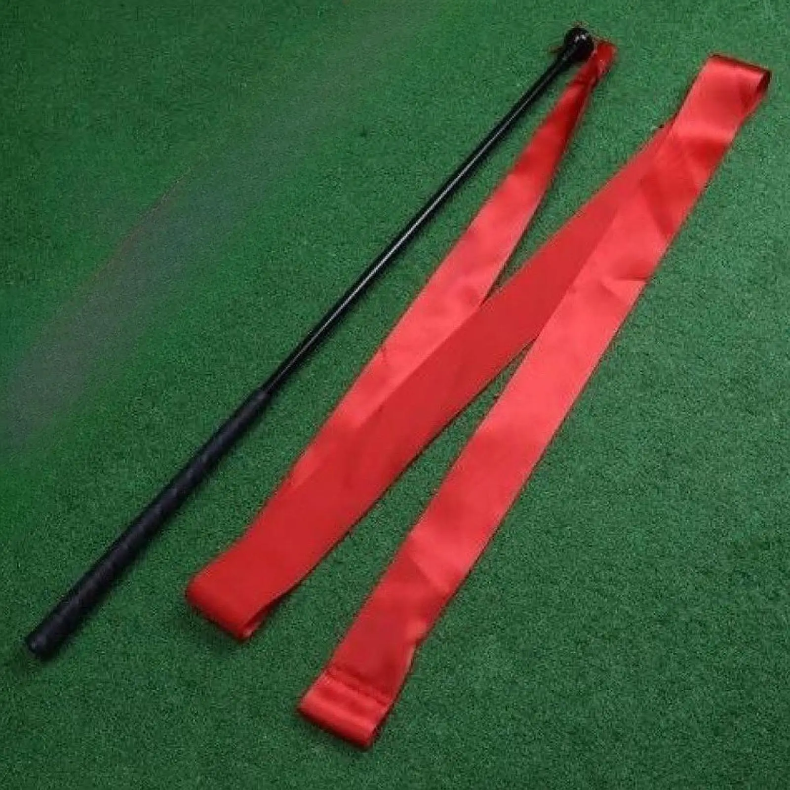 Golf Swing Trainer with Ribbon Voice Prompt Nonslip Gripping Golf Accessory