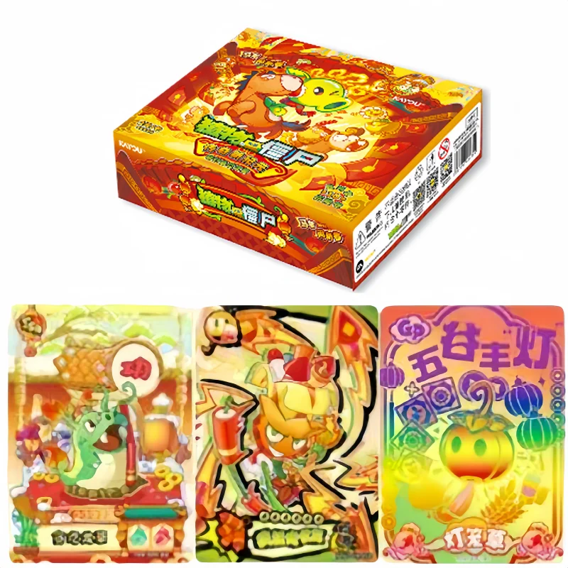 

KAYOU Genuine Plants Vs Zombies Game Card Amazing Nature Journey Series Time Travel Adventure Collectible Gift