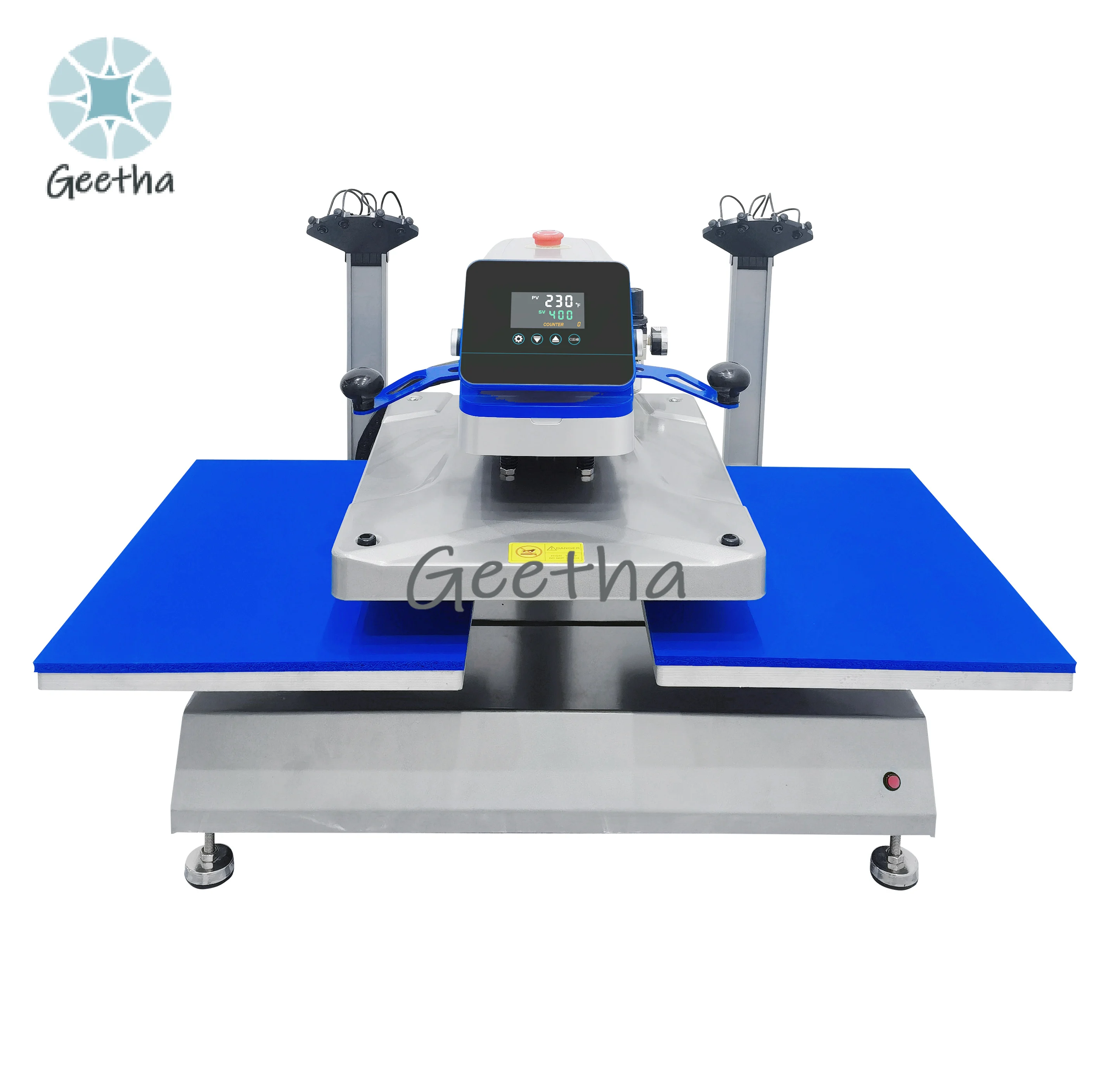 Pneumatic Double Station Sublimation Heat Press Machine for T-shirts Printing