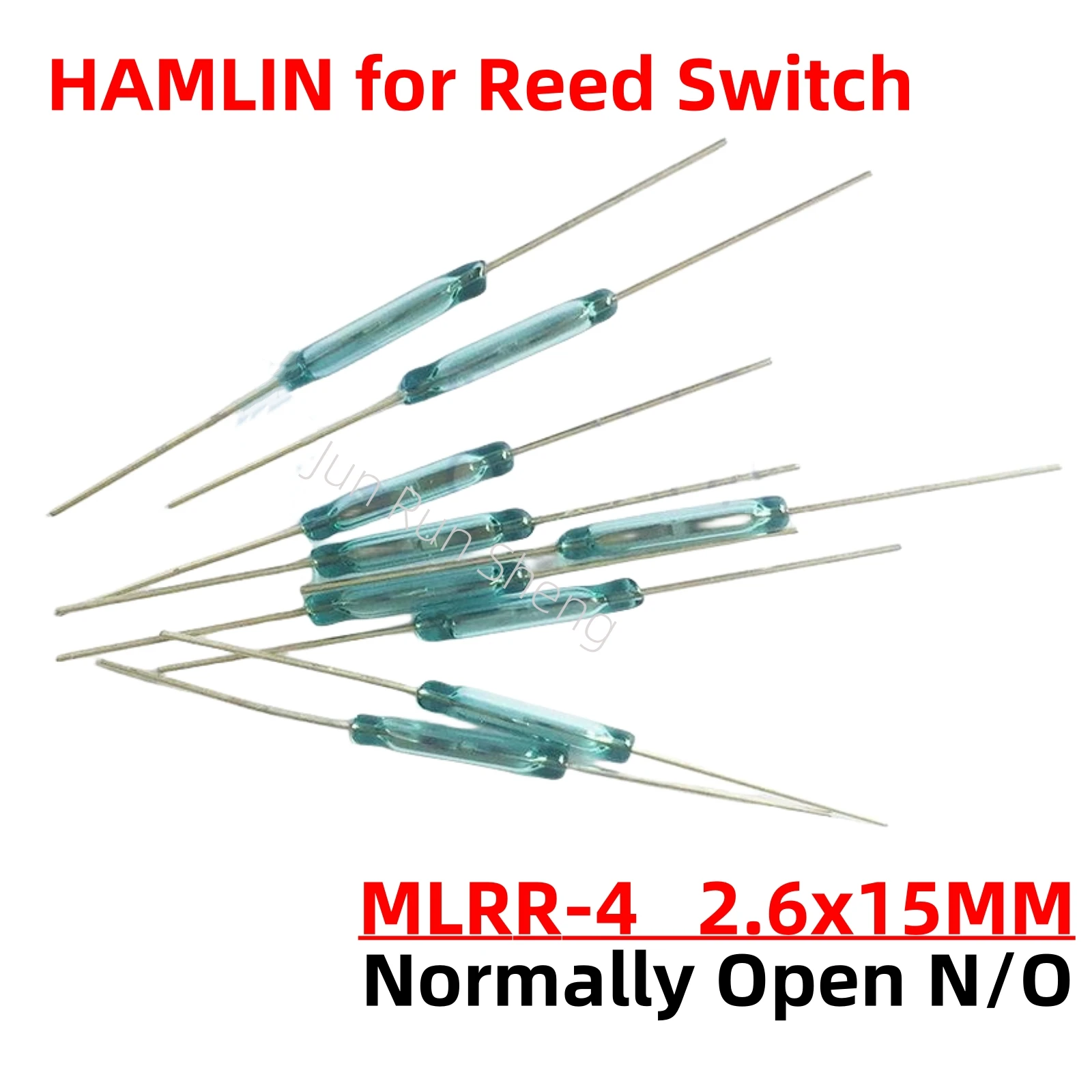 1/10/100PCS Original HAMLIN Reed Switches MLRR-4 2.6x15MM 1A 20W 200V Normally Open N/O Magnetic contact Switch Induction Sensor