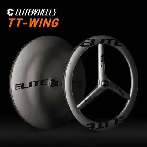 ELITEWHEELS Time Trial Disc Wheels Carbon Fiber DiscTriathlon