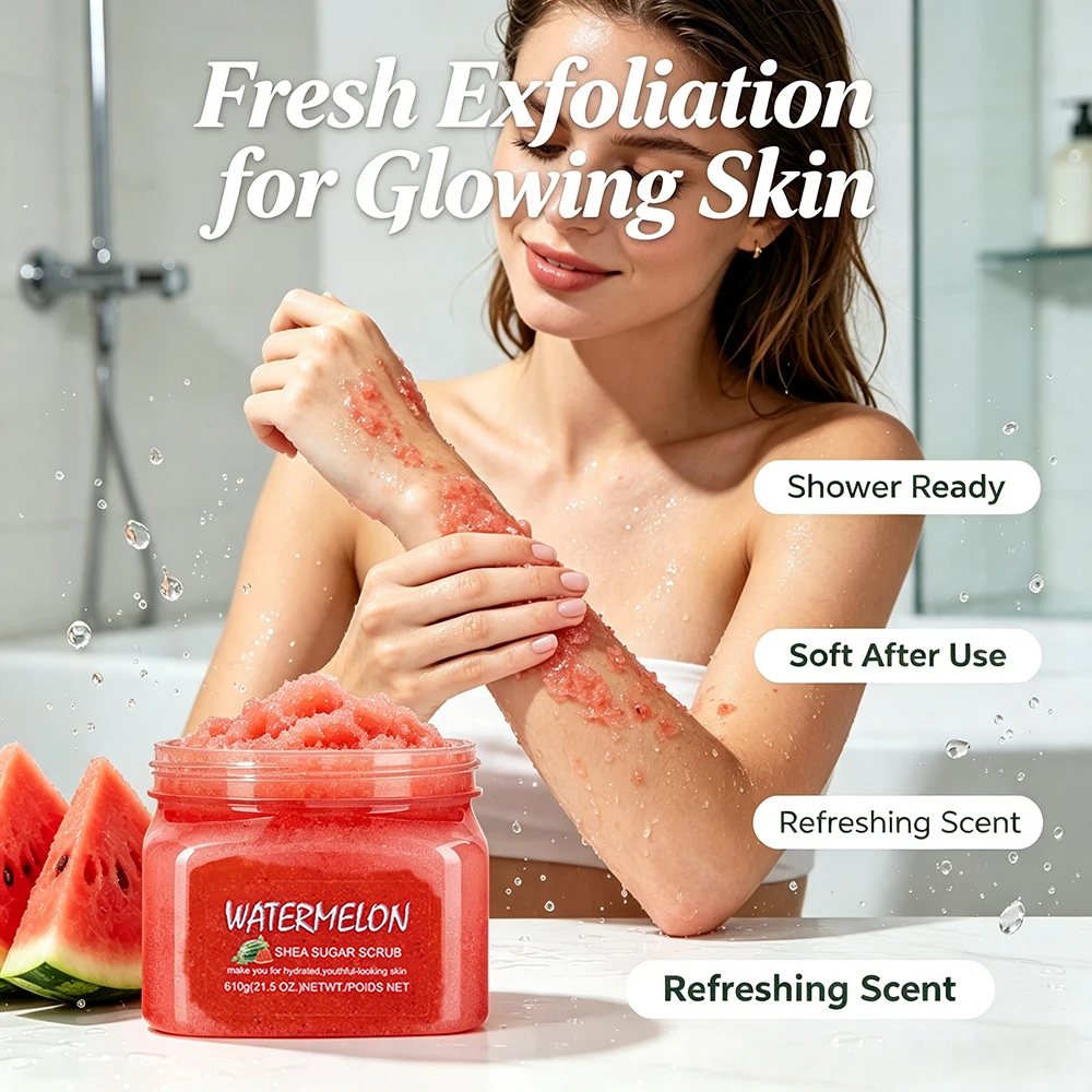 aha-coffee-rose-watermelon-exfoliati-peel-body-scrub-remove-acne-improve-chicken-skin-exfoliate-brighten-whiten-skin-sea-salt