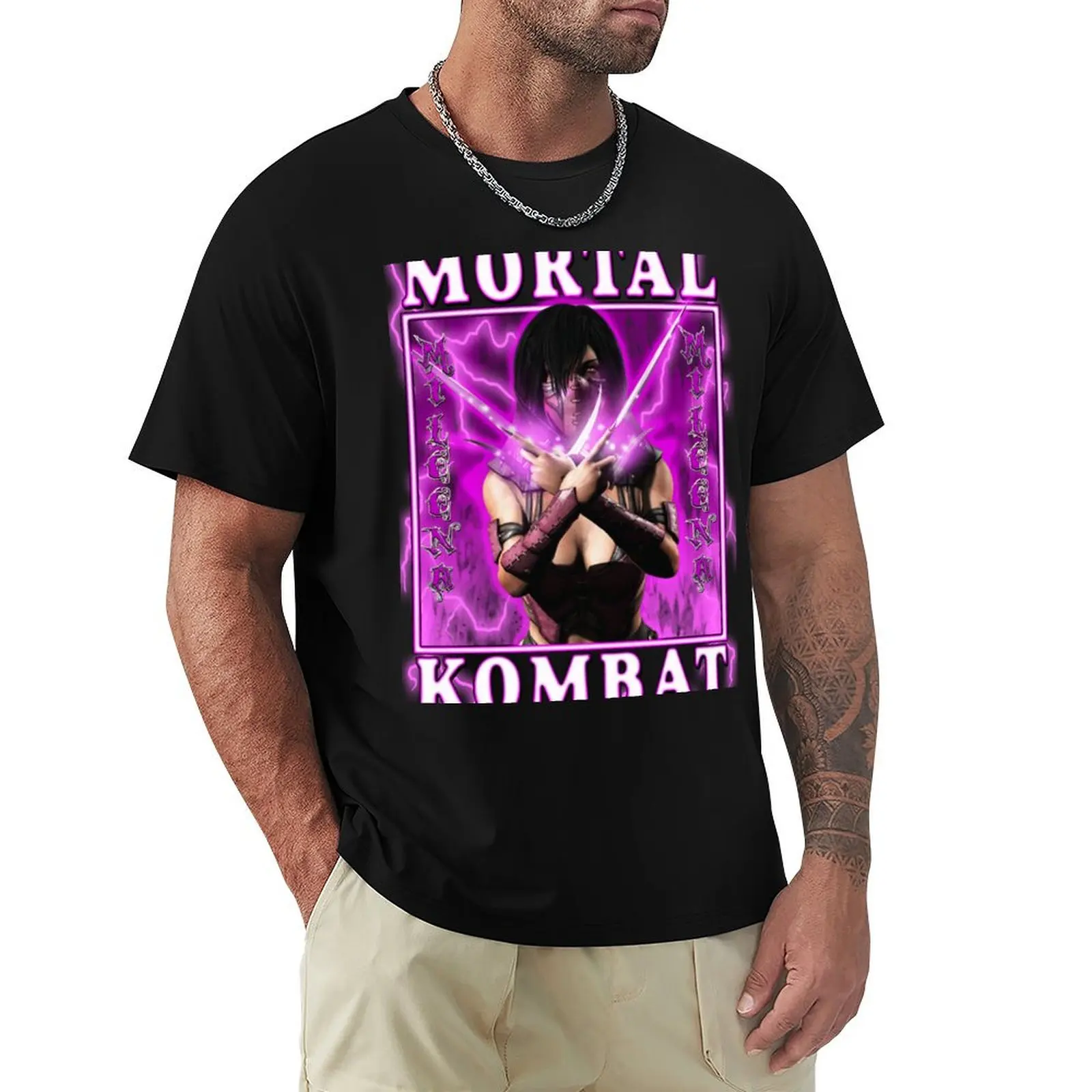 

Mortal Kombat – Mileena MK T-Shirt Man t-shirt Luxury man Clothing sports fans workout shirts for men