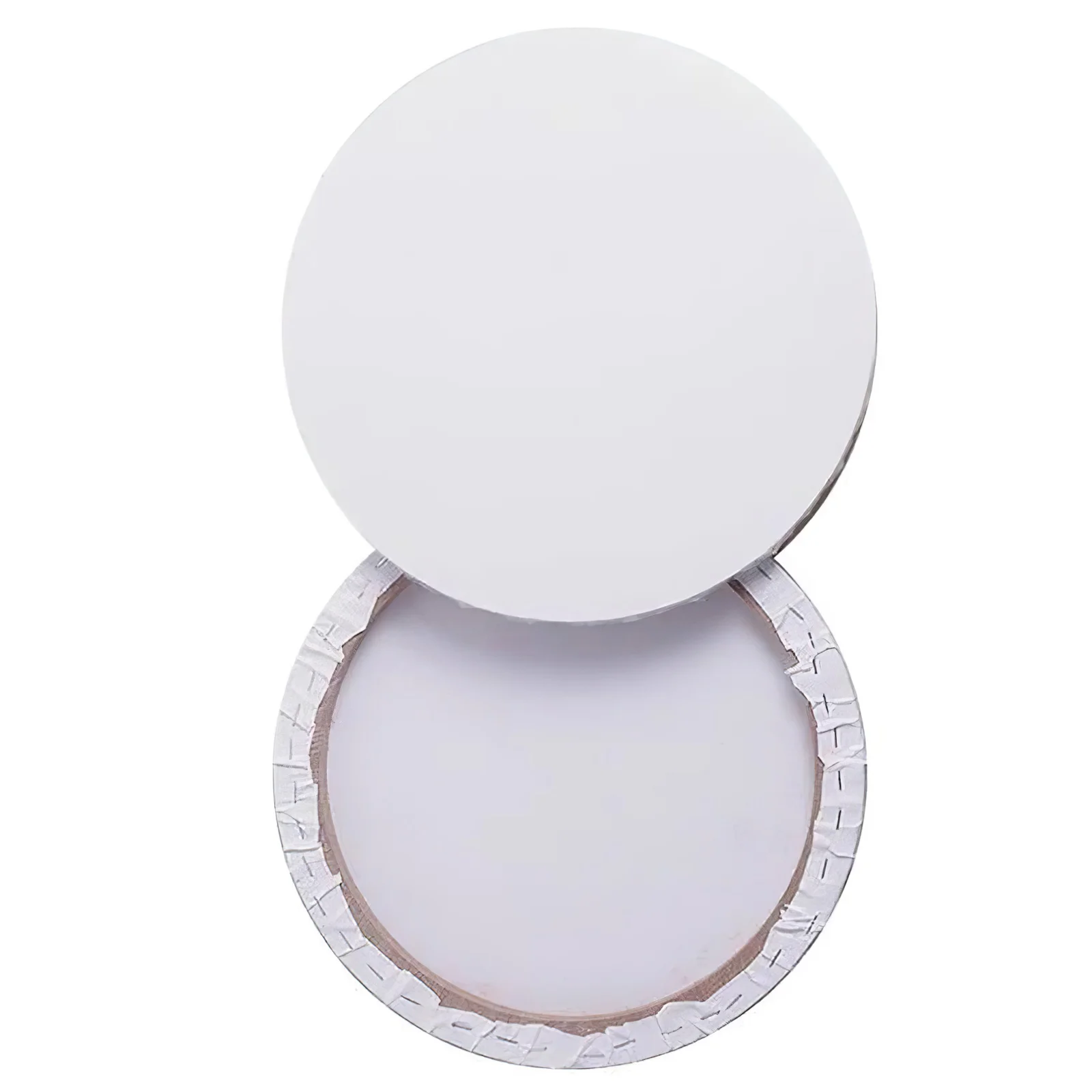 

Wood Artist Stretched Canvas 1 2pcs Round 20 30 40 50cm Blank Cotton Painting Panel DIY Drawing Frame for Creative Art Projects