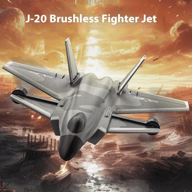 

KF700 6-канальный бесщеточный двигатель Stealth RC Jet EDF с 6-осевым гироскопом EPP с фиксированным крылом для продвинутых пилотов, подарок на день рождения