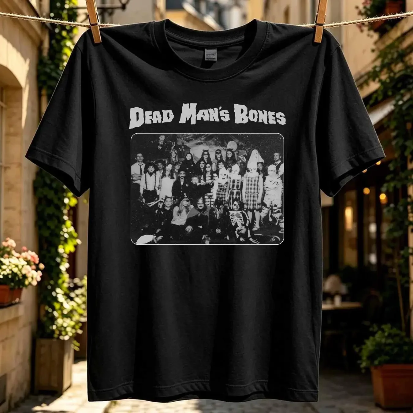 washed T Shirt Dead Mans Bones Logo S 3XL vintage Washed Unisex designer clothes Casual Stylish Breathable homme Comfortable