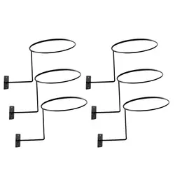 12pcs Proof Wall Mounted Helmet Holder Hanger Mental Hook Motorcycle Helmet Hanger Jacket Rack Hook Helmet Wall Display Rack