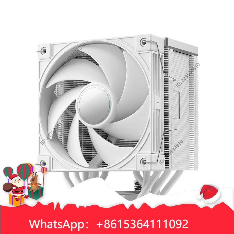 AK700VC air-cooled radiator silent temperature-controlled fan single tower 7 heat pipe 320W