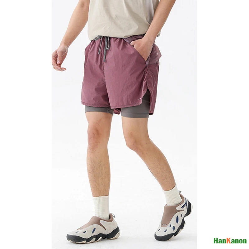 Summer Fashion Leisure Versatile Drawstring Shorts Sporty Couple Style 100% Cotton Camouflage Five - Point Shorts