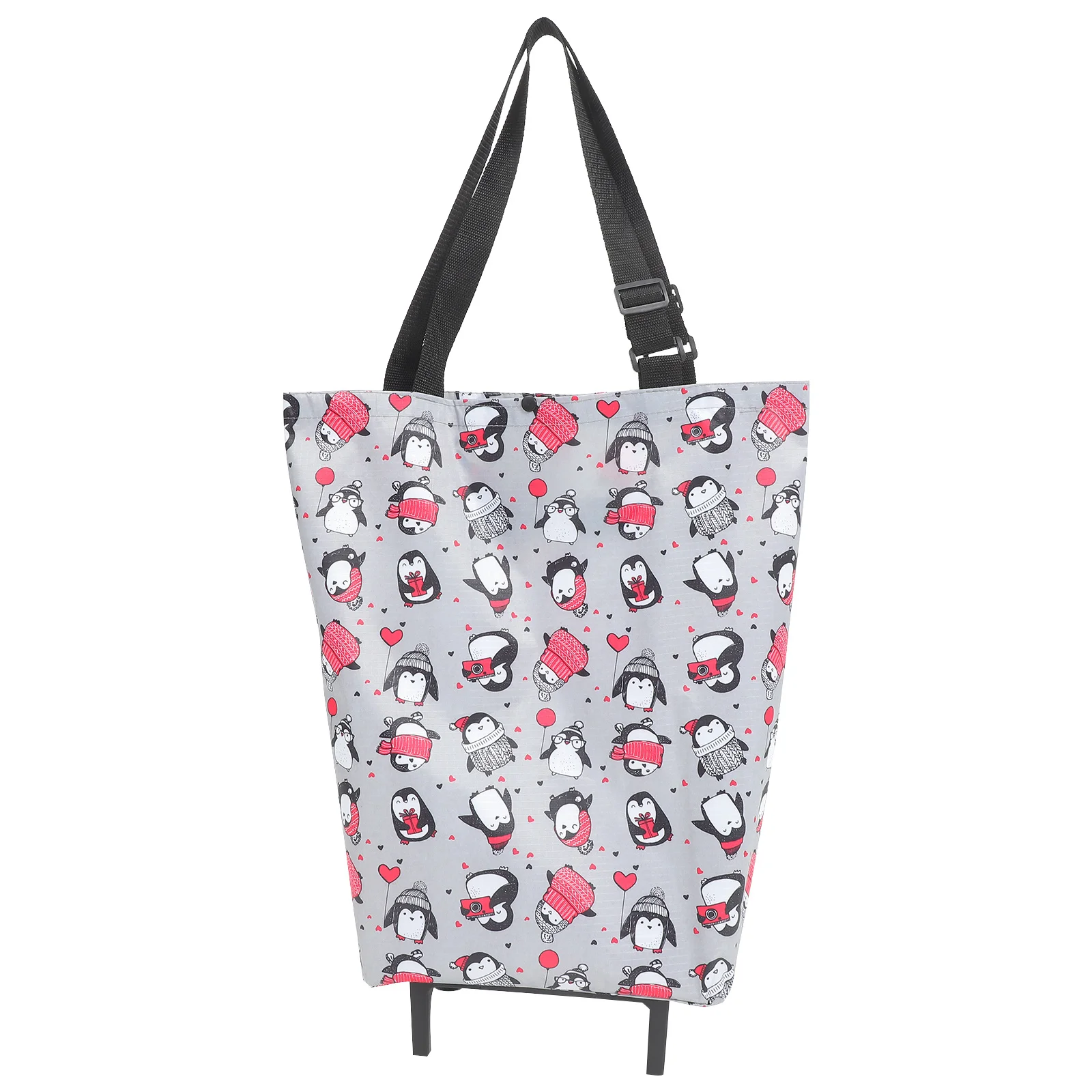 

Sturdy Portable Trolley Bag Foldable Shopping Cart with Smooth Rolling Wheels for Groceries Grocery Cart with Wheels