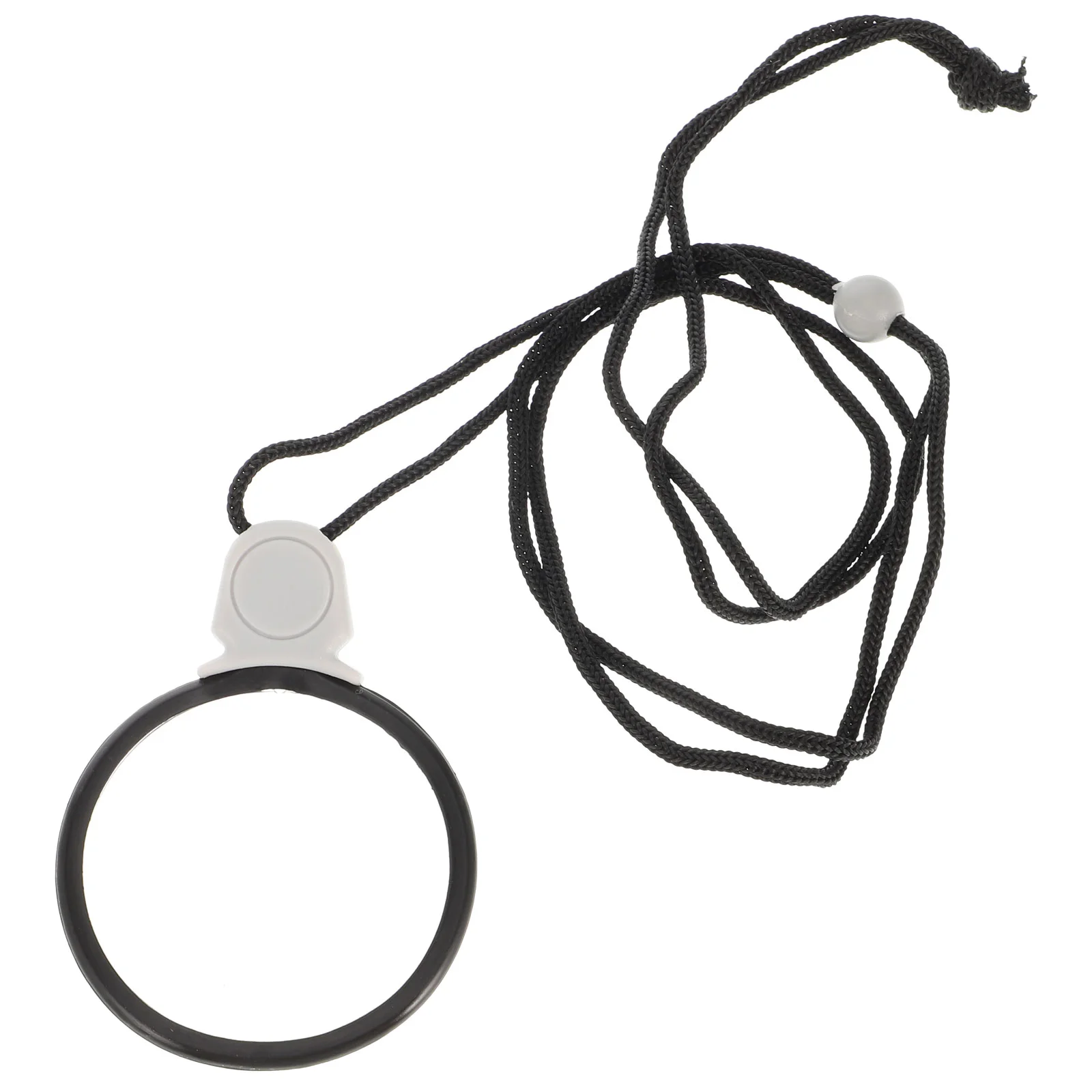 

Magnifying Glass Monocle Lens Hanging Loupe Necklace Magnifier Clear Glasses for Men