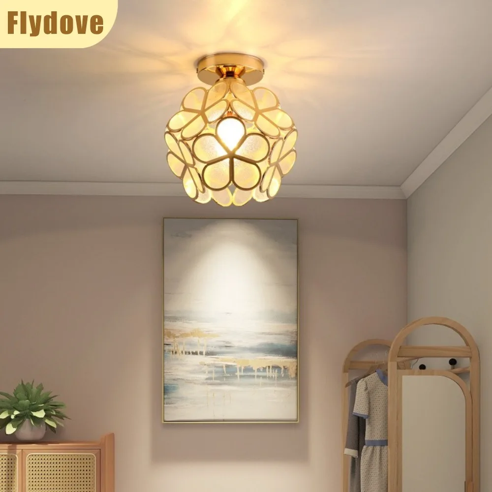 Mini Led Ceiling Light Round Chandelier 110V 220V Indoor Lighting For Kitchen Bedroom Living Room Bathroom Fixture Decor