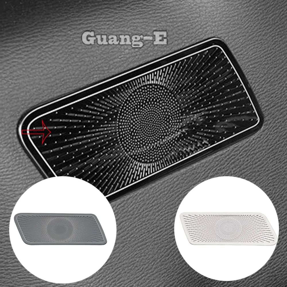 Door Panel Side Air Outlet Horn Cover Trim Sound Speak Accessories Decoration Sticker for Mitsubishi Outlander 2022 2023 2024+