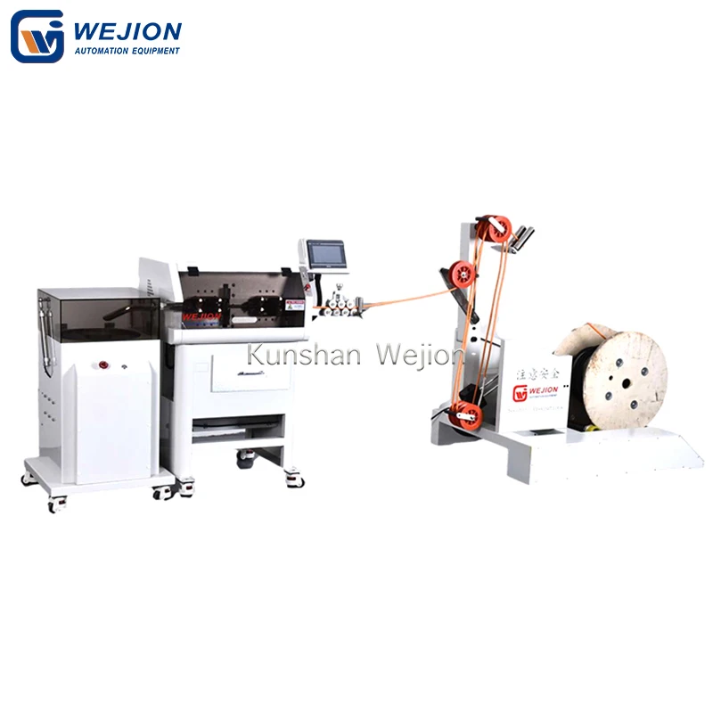 WEJION 4-30mm2 Macchina spelafili automatica per taglio e spelatura cavi multicore