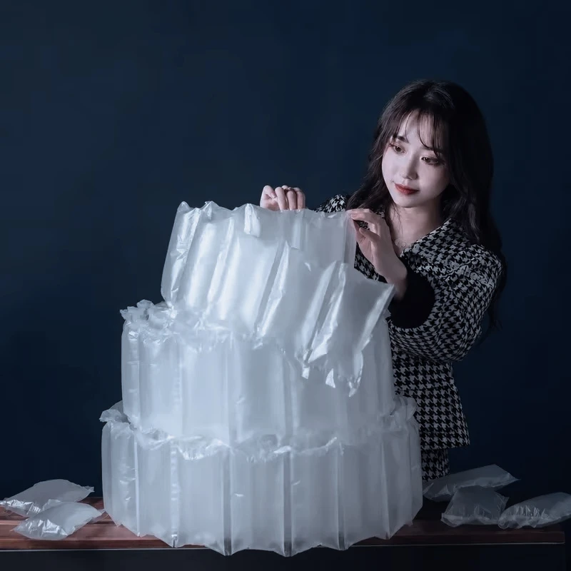 Inflatable Air Column Bag Roll, Shockproof Plastic Buffer Wrap for Logistics and Product Packing
