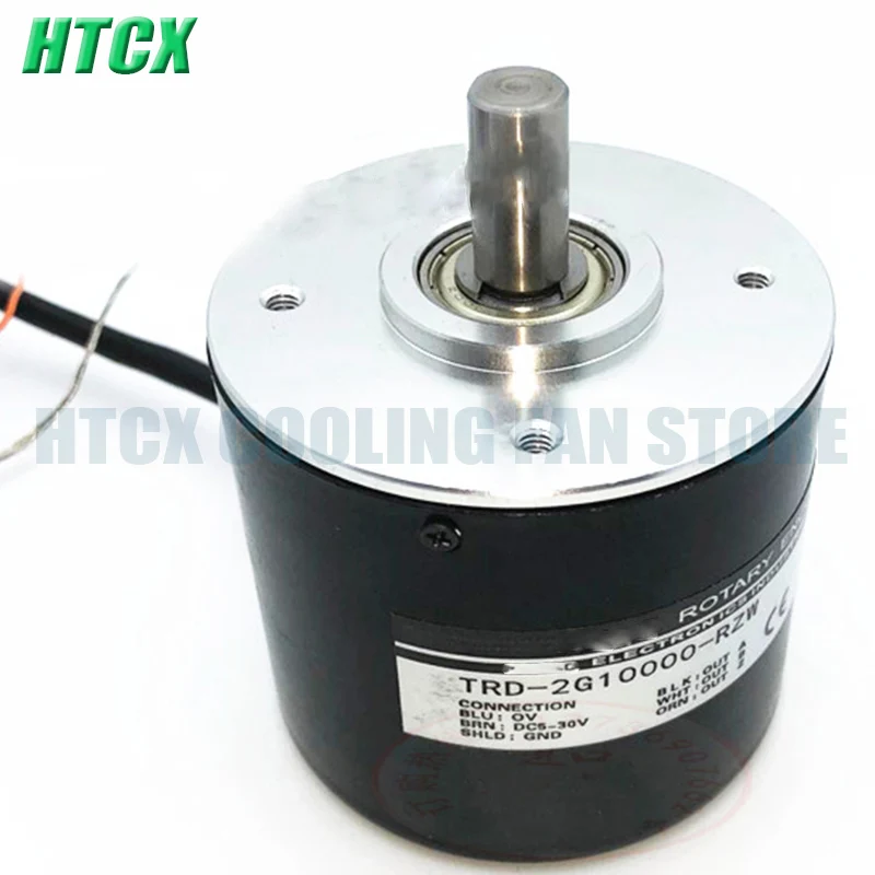 New Rotary encoder TRD-2G10000-RZW solid shaft 10mm 10000 wire outer diameter 63.5m