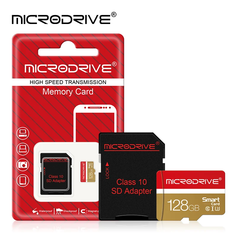 Memory Card 64GB 32GB 16GB 4GB 8GB 128GB 256GB 512GB Micro TF Flash Card Class 10 UHS-I Transflash Mini SD Card free shipping