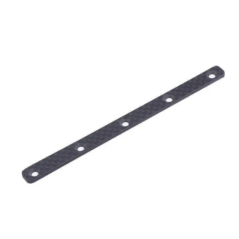 Accesorios de Mejora para Auto RC TT02/TT-02 1/10, Placa de Chasis de Fibra de Carbono, Fácil Instalación