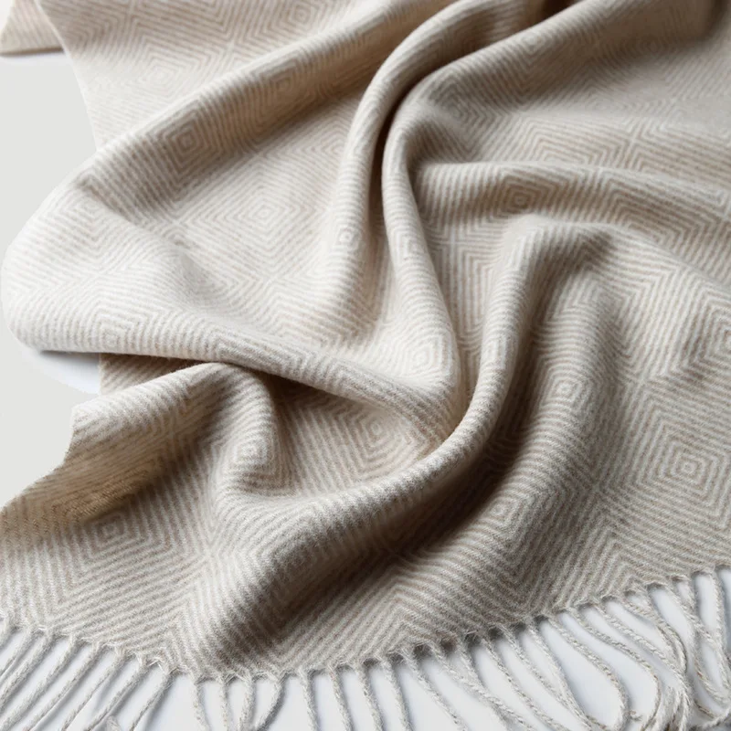 Luxury Multi-Functional Spiral Pattern Lamb Wool Fringe Blanket High-Quality Soft Home Sofa Travel Use Warm Throw Blanket