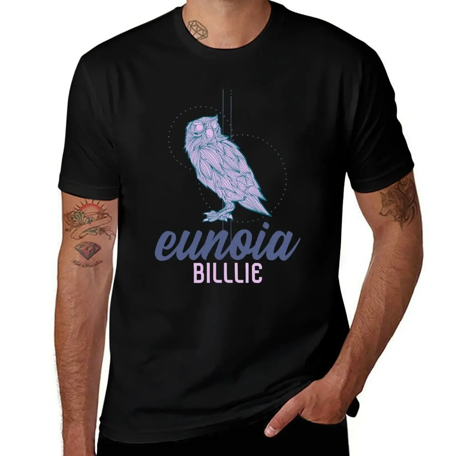 Billlie - Eunoia Owl Kpop Merch for Fans Gift for Billlie fan T-Shirt sports fans graphic t shirts essential t shirt men t shirt