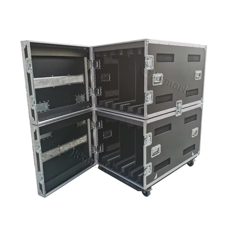 

Kkmark Black Stackable Quakeproof Shockproof Safety protection Base Plate Flight Case Tool Cases