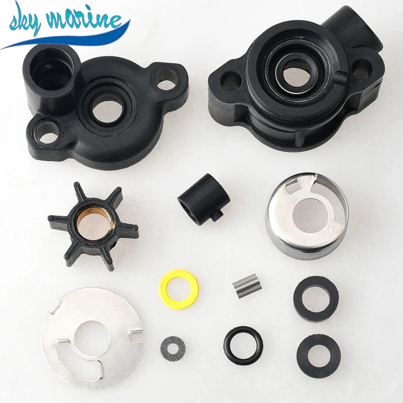 46-70941A3 Water Pump Impeller Service Kit For Mercury Mariner 4 4.5 6 7.5 9.8 HP Outboard 46-70941A3 18-3446