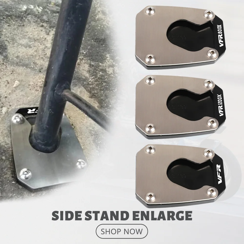 

Side Stand Enlarge Plate Kickstand Extension FOR HONDA VFR1200X VFR 1200X DCT VFR800X 1200 CROSSTOURER 2012- 2018 2019 2020 2021