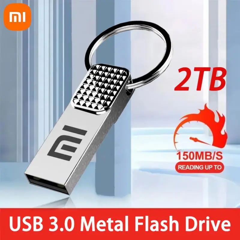 Xiaomi 2TB Metal Pen Drive USB 3.0 Flash Drive High-speed Data Transfer Memory Stick 1TB Ultra-slim Thumb USB Memory Disk