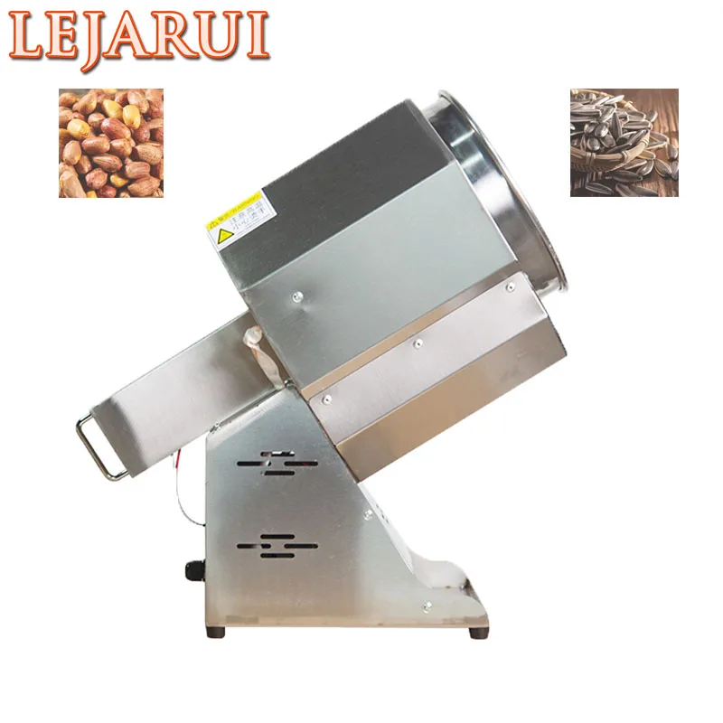 

Small Electric Heating Sunflower Seeds Peanut Sesame Coffee Soya Bean Almond Roaster Grain Roasting Machine